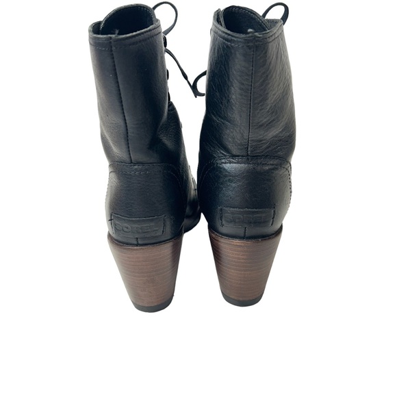 SOREL After Hours Lace-Up Wedge Boots Sz 6.5 - Picture 5 of 12